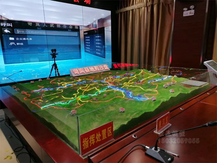 地形地貌沙盘模型