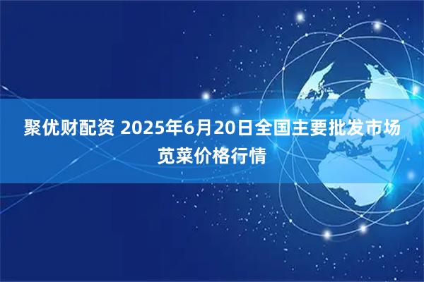 聚优财配资 2025年6月20日全国主要批发市场苋菜价格行情