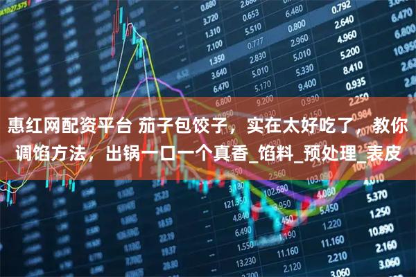 惠红网配资平台 茄子包饺子，实在太好吃了，教你调馅方法，出锅一口一个真香_馅料_预处理_表皮