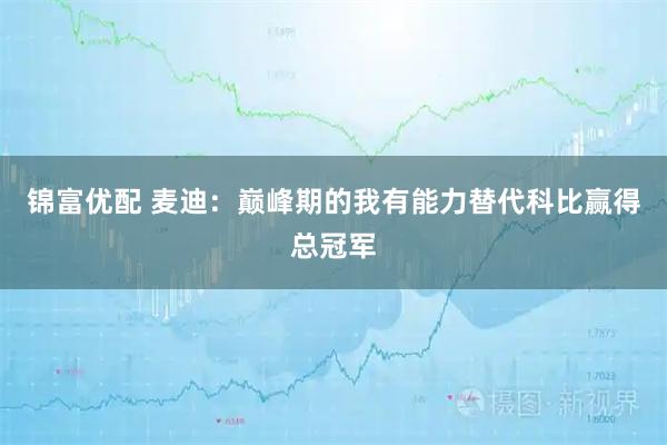 锦富优配 麦迪：巅峰期的我有能力替代科比赢得总冠军